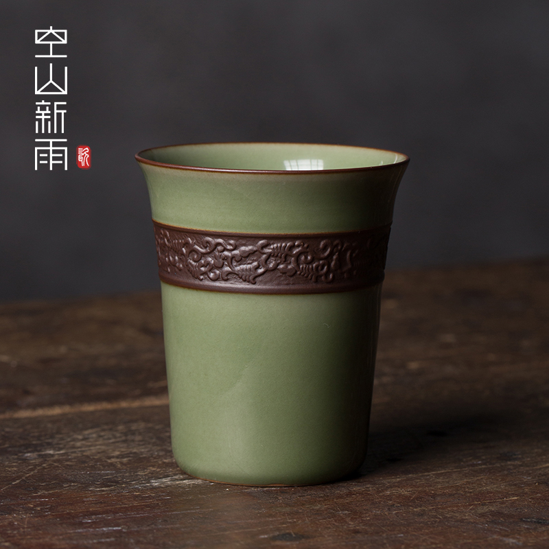 龙泉闻香杯主人杯单杯