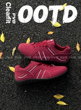 PVB*25FW“小德训”男鞋Cleanfit穿搭赛车鞋 小众复古平底休闲板