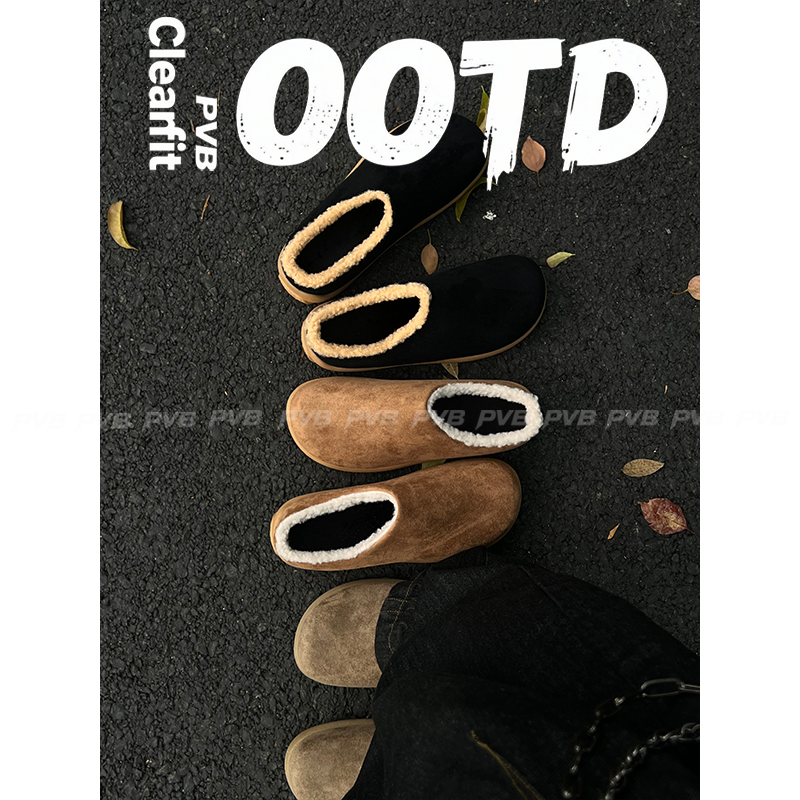 PVB*25FW“水豚系列”男款复古勃肯鞋 老钱带后跟包头加绒拖鞋外,流行男鞋,时尚休闲鞋,淘宝优惠券,粉丝福利购,淘宝优惠卷