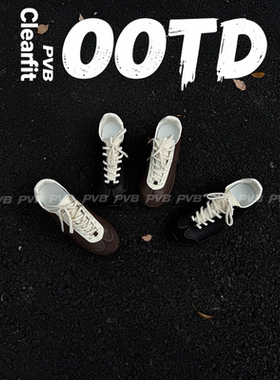 PVB*25FW“小德训”男鞋 Cleanfit穿搭秋季复古百搭平底低帮赛车