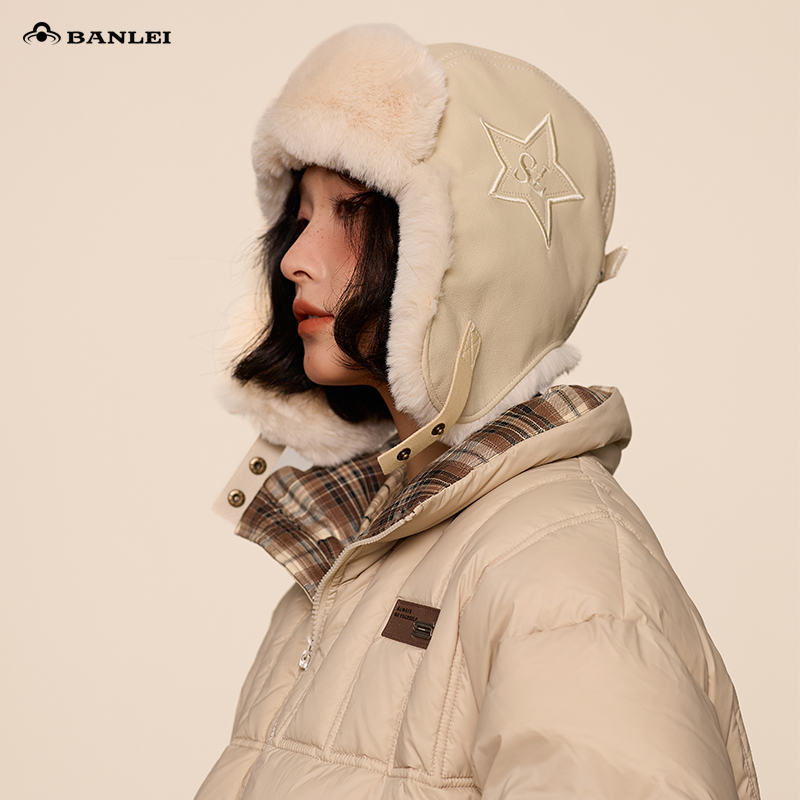 滑雪防寒帽子护耳骑车男士冬天