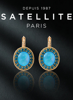 SATELLITE LOU系列耳环女精致轻奢时尚耳夹法国巴黎高级感配饰