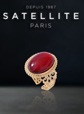 SATELLITE ULTIMA系列戒指简约大气设计配饰开口可调节指环首饰