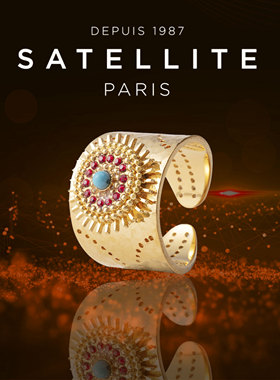 SATELLITE 系列戒指女款小众设计配饰轻奢个性可调节式高级感饰品