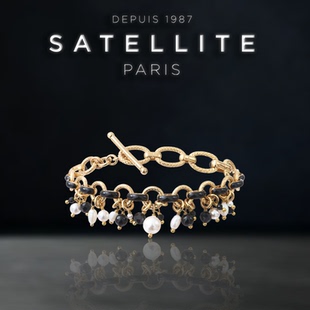 SATELLITE ELA系列手链女小巧麦穗串款个性小众轻奢时尚优雅配饰