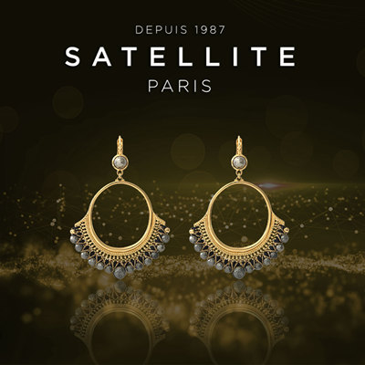SATELLITE SIL系列耳环女小众个性百搭耳坠百搭气质款高级感饰品