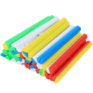 小棒教具磁吸10cm磁性计数棒彩色小学生用算数棒一年级数数棒吸黑板磁力棍二年级数学教具