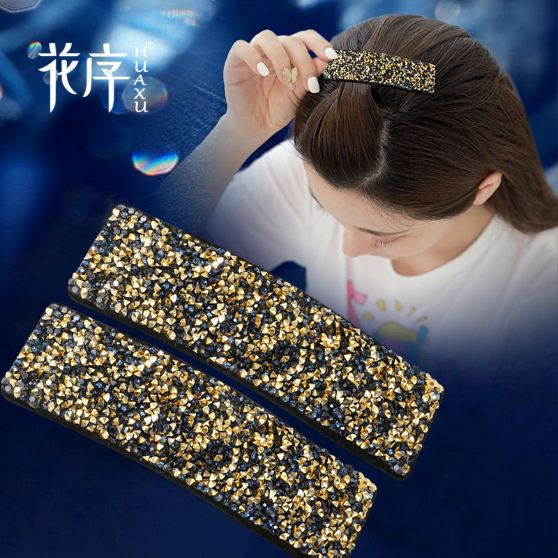刘海夹发卡韩版后脑勺网红发夹图片