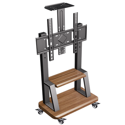 通用电视机落地支架静音轮可移动