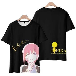 cos男女潮痛衣 T恤中野一花二次元 五等分 花嫁动漫周边短袖