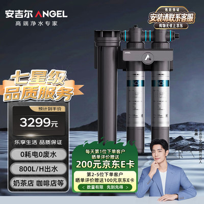 安吉尔J2810-CS800a商用餐厨净水设备前置过滤器超滤机净水机定制