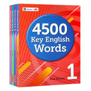 进口原版 新版 4500 Key English Words 初高中常见词英语单词图画词典 剑桥雅思托福考试核心词汇教辅 4000词升级版
