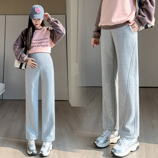 XL孕妇裤子打底裤春秋季常规棉裤春天长裤孕妇裤子春秋外穿