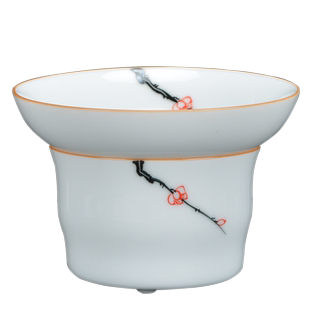 玻璃茶漏茶滤创意茶叶陶瓷过滤网泡茶器茶隔漏斗配件滤茶器过滤器