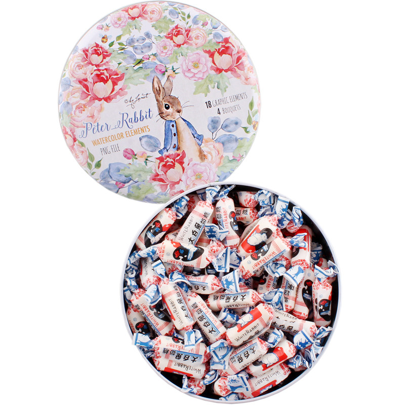 大白兔奶糖冠生园上海特产原味牛奶糖节日礼物糖果礼盒装零食喜糖