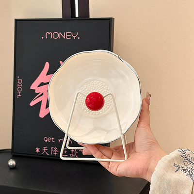 柒简奶油风吐骨碟一碟多用