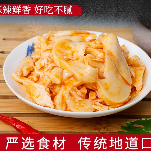 香辣下饭菜零食小包装即食杏鲍菇