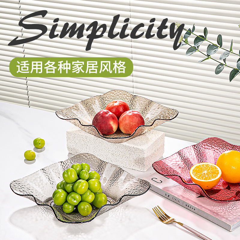 点心茶几摆放客厅轻奢水果篮零食