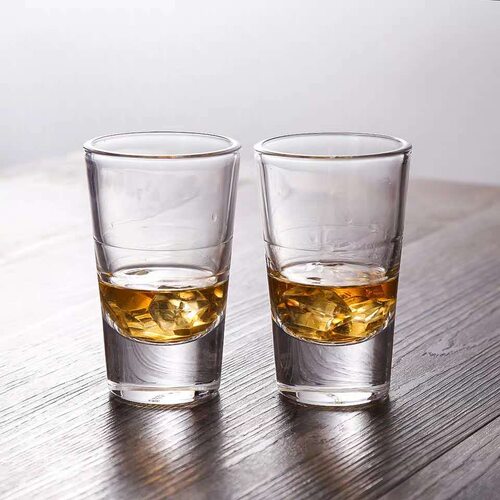 加厚底玻璃啤酒杯106D商用