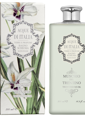 意大利原装进口ACQUE 意泉之花拖连奴麝香香水美肌沐浴露