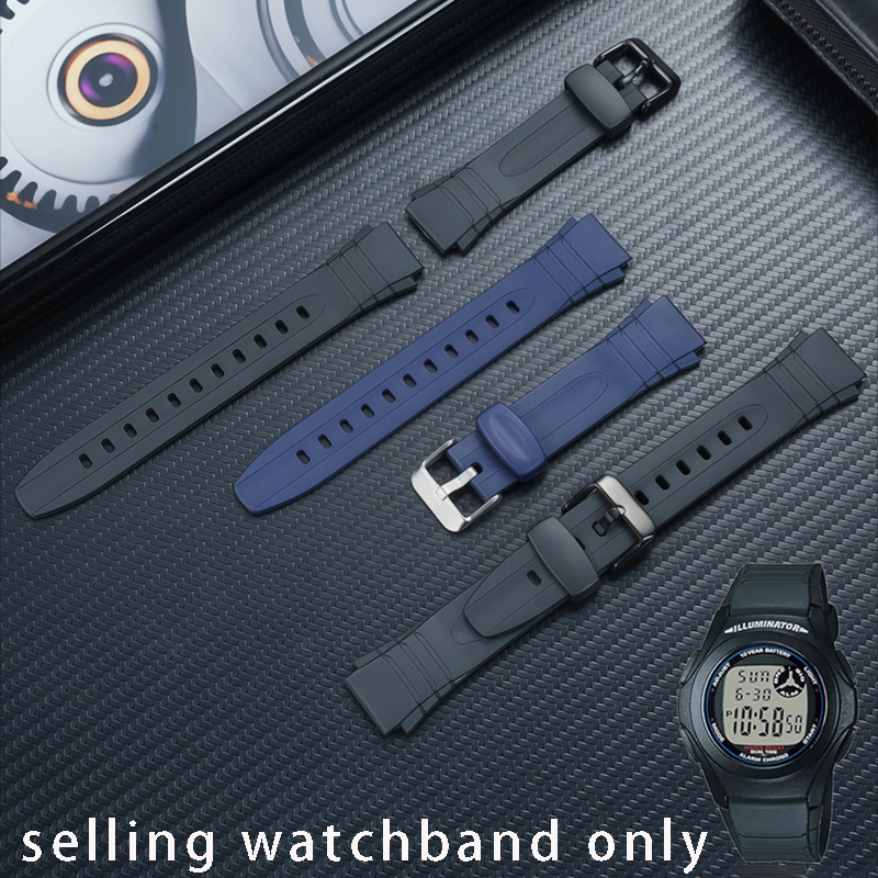 幸福雨适配卡西欧AE-1200 F-200W-1A/F-200系列改装硅胶手表带