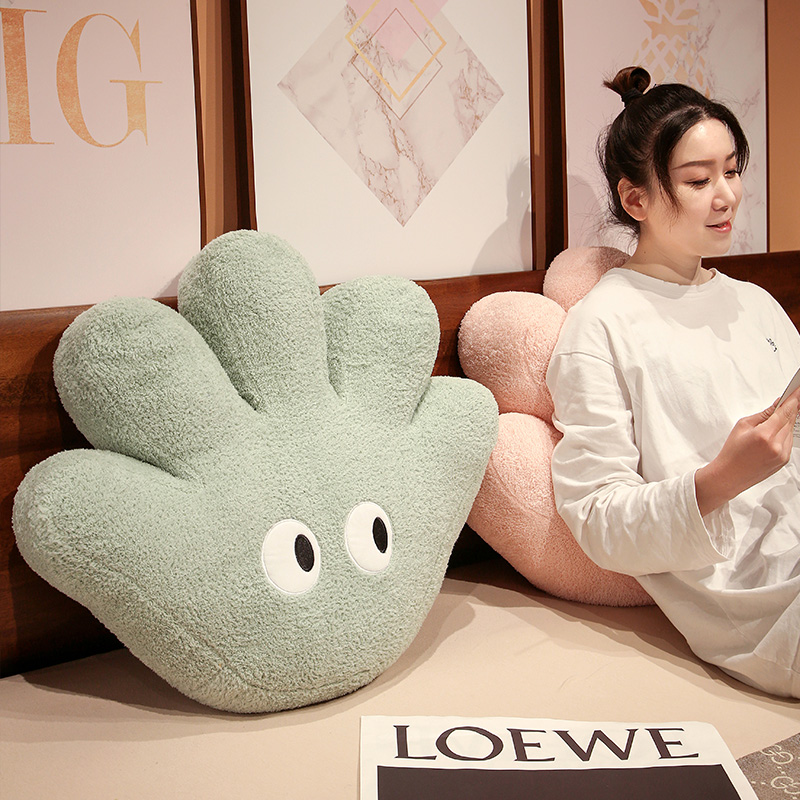 创意可爱舒适手掌靠枕
