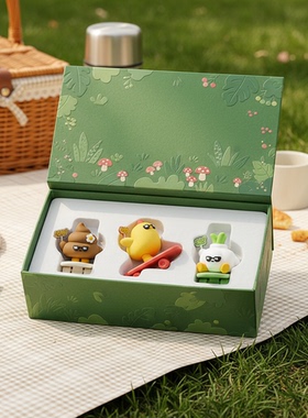 可爱卡通动物钥匙扣摆件