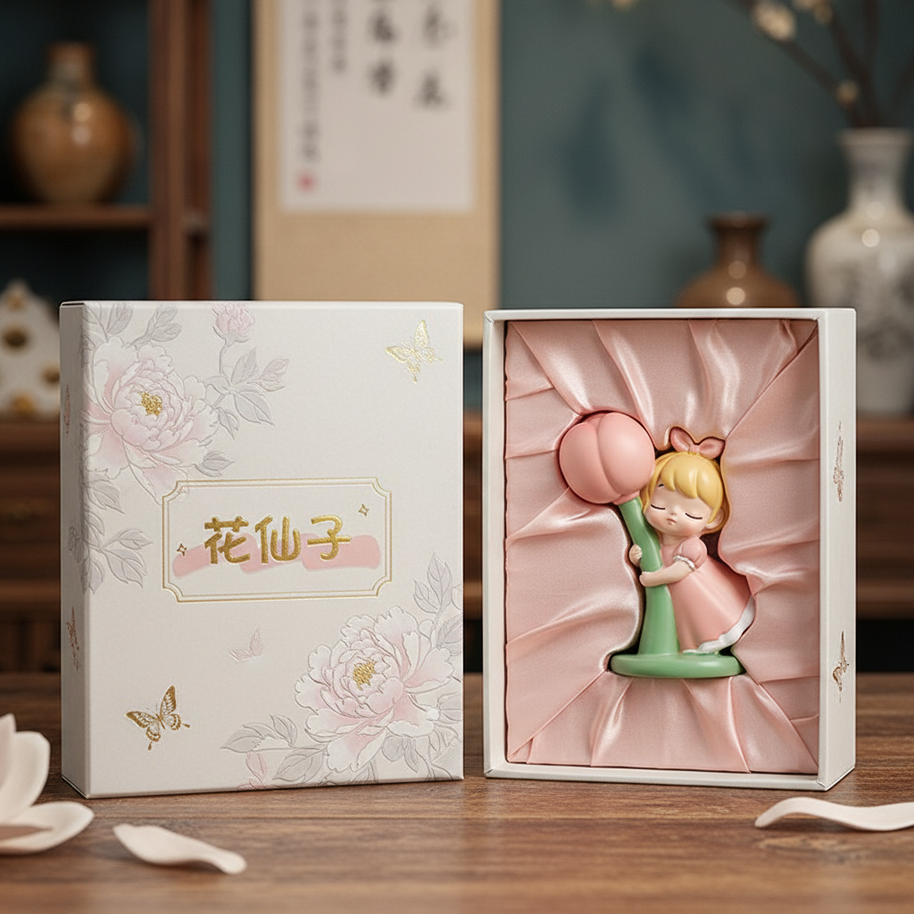 花仙子摆件礼盒装女生生日礼物