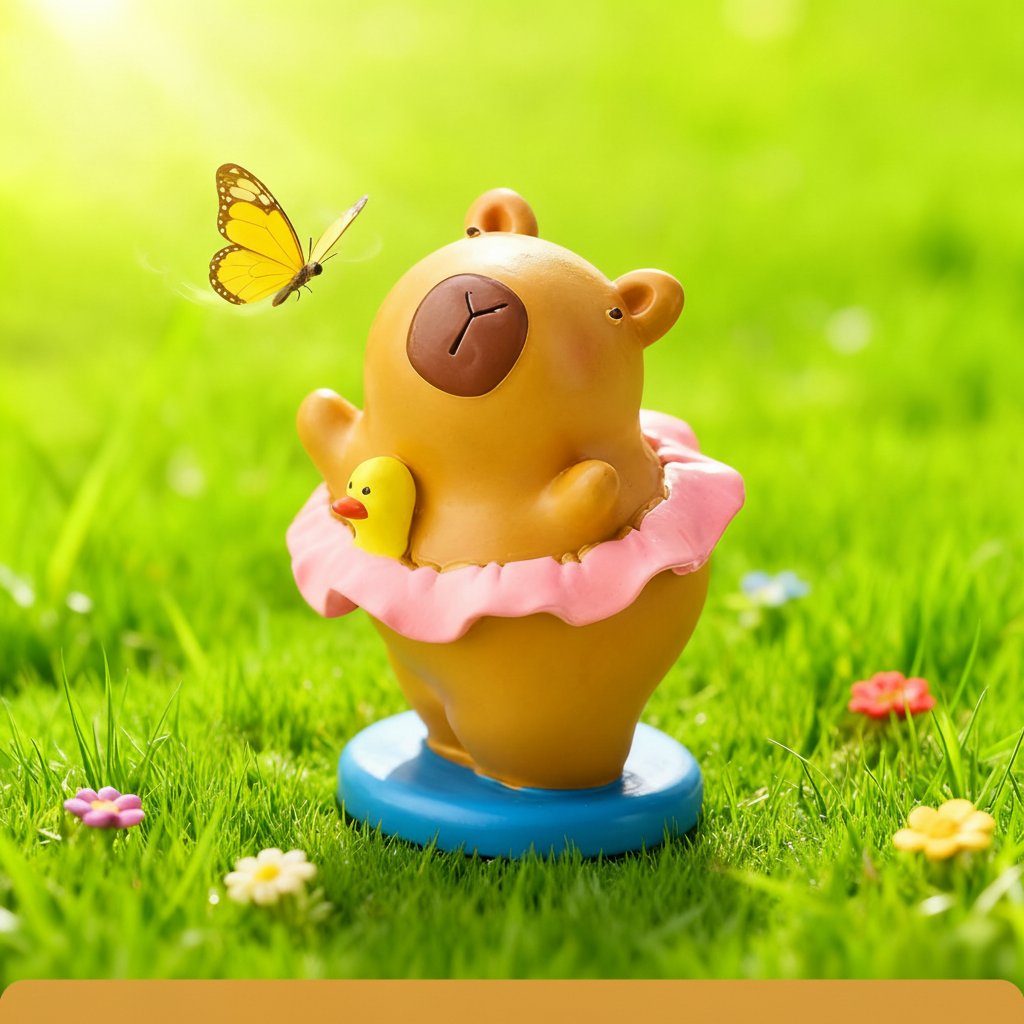 可爱卡通小熊桌面摆件