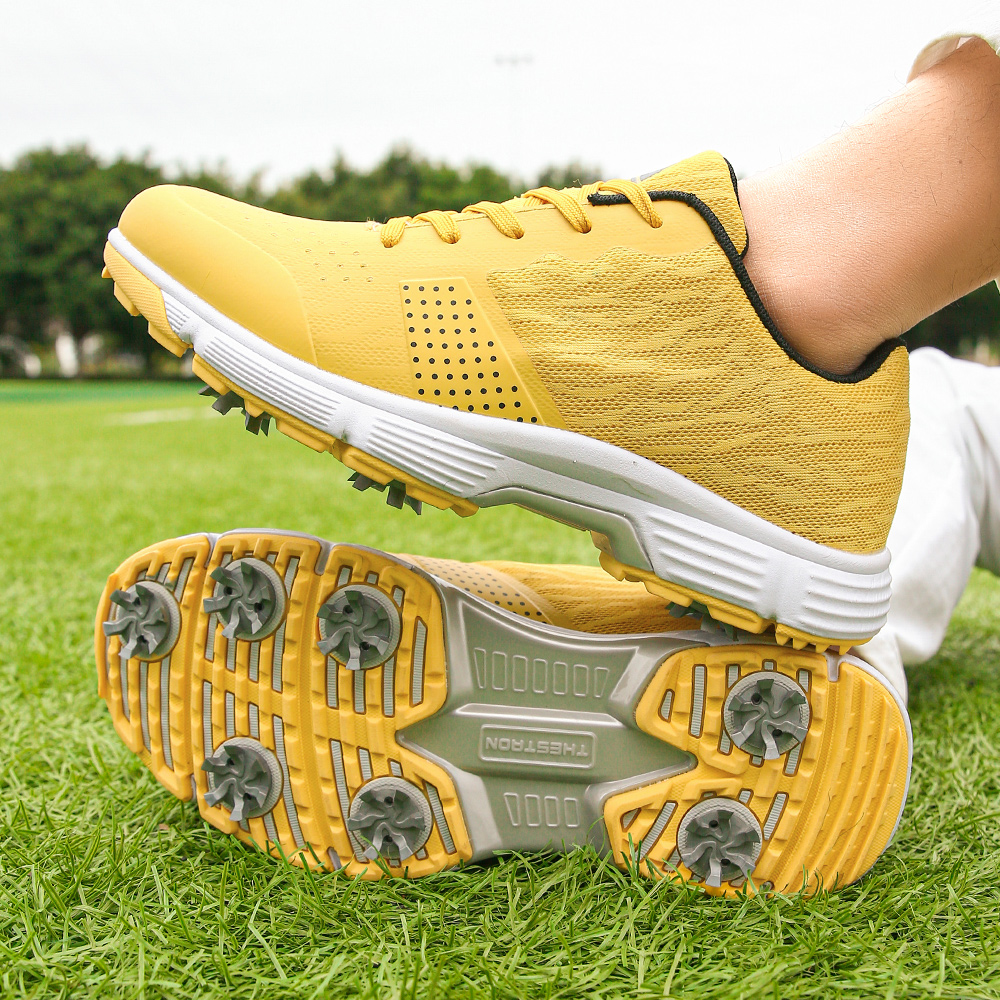 楚眸品牌防水防滑男士高爾夫球鞋