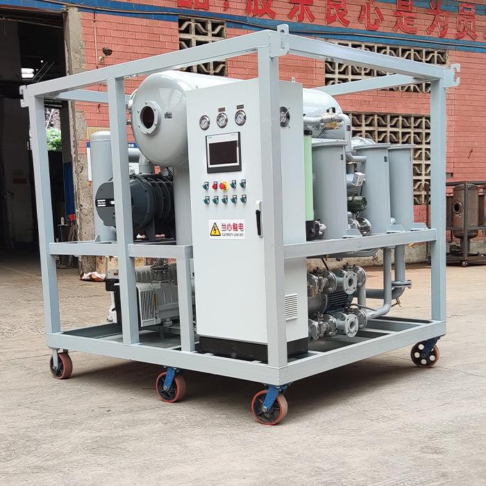 正Huazheng 绝铧缘油双TUQ级立式滤油机 2000L/H变器压油滤1油机