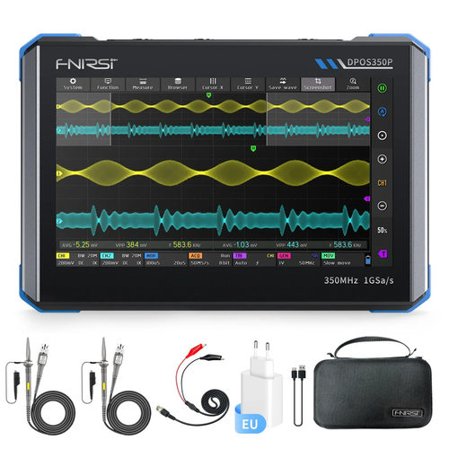 FNIRSI  DPOS350P 4-IN-1 350MHz 1GSPS Tablet Oscilloscope