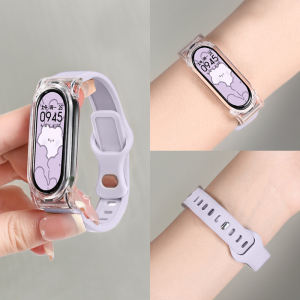 运动智能手环女款适用于小米10/9代手机同款pro睡眠心率监测健康防水高颜值震动闹钟手表2025新款电子手表