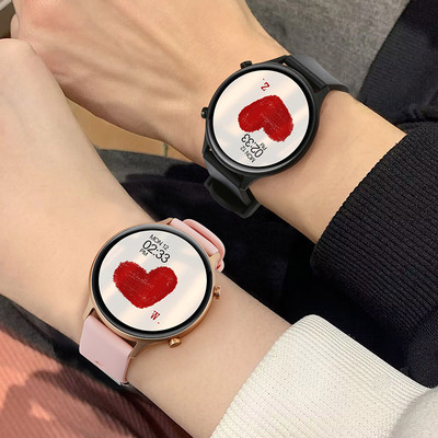 华强北蓝牙智能手表情侣运动手环