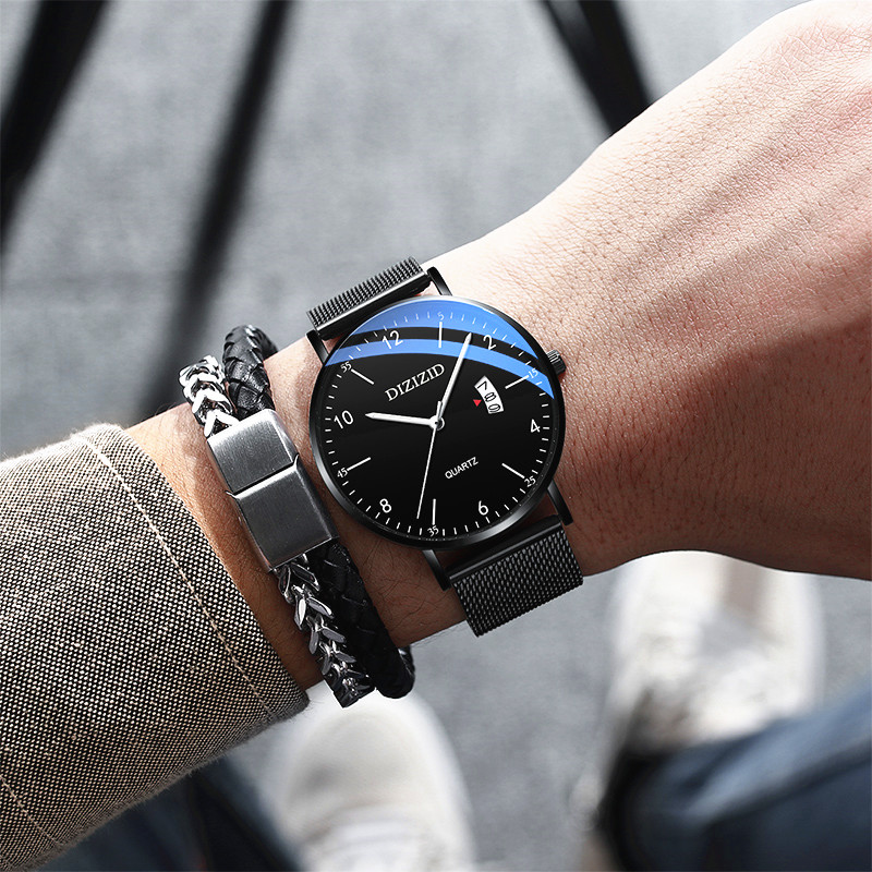 机械男黑科技学生潮流石英手表