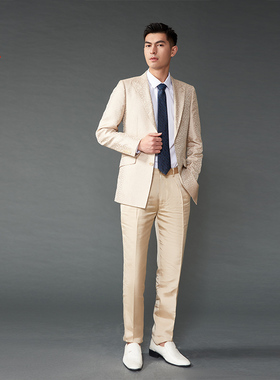 上久楷 宋锦领带 小龙纹 深蓝色LD15602-7