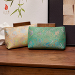 SAINTJOY/上久楷宋锦斜背包 女式单肩古钱三多XB3B026203001