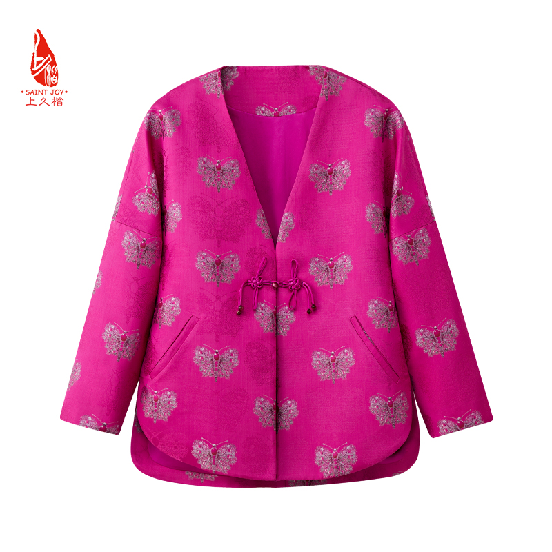 上久楷2024年8月宋锦外套