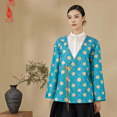 上久楷2024年宋锦外套