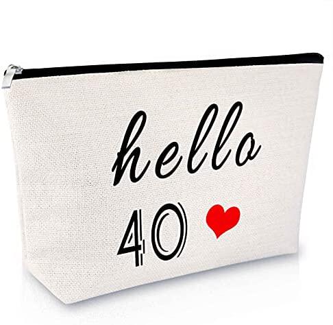 40th birthday gifts for women makeup bag best 40 year old bi