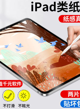 适用苹果ipad类纸膜2025/2021/ipad/air7/pro钢化膜mini/6/5/4/3/2/1平板2020/10.9/11水凝膜9.7寸13寸/12.9