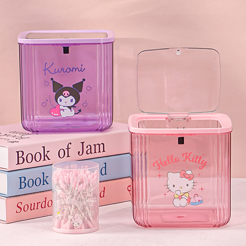 带盖子桌面小号垃圾桶高颜值可爱