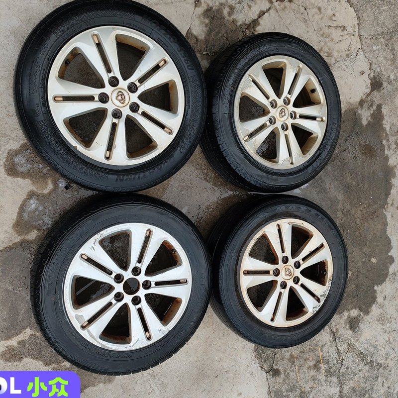 【议价】16长安CX70轮毂一套，纯拆车件，尺寸215/60R1