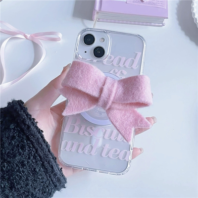 蝴蝶结全包手机壳苹果iphone16