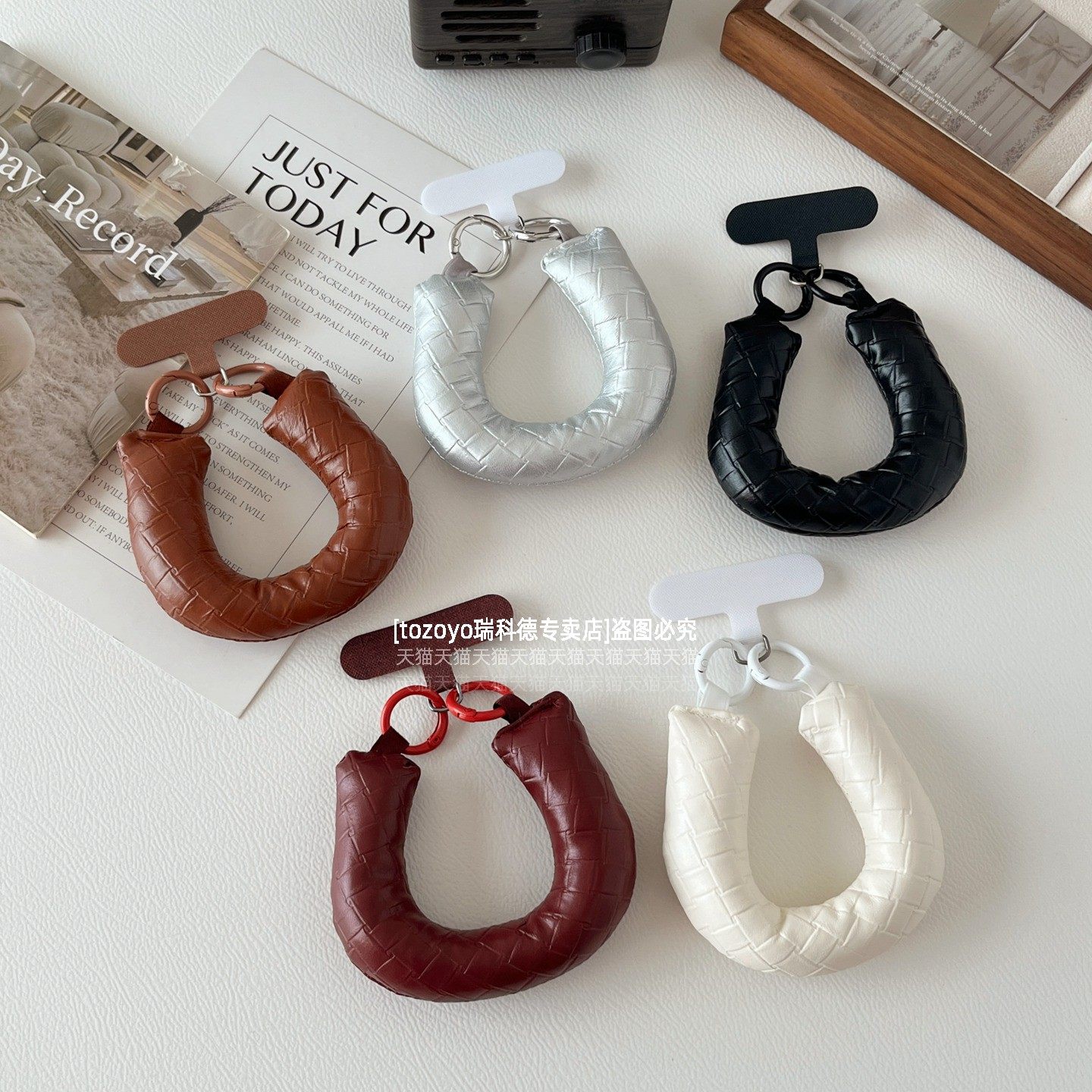 轻奢高档皮质C腕带手机挂绳菱格皮纹充棉手腕绳包包相机钥匙扣手提手绳短款便携腕绳新款皮绳时尚防丢垫片壳,3C数码配件,手机挂件/手机链,淘宝优惠券,粉丝福利购,淘宝优惠卷