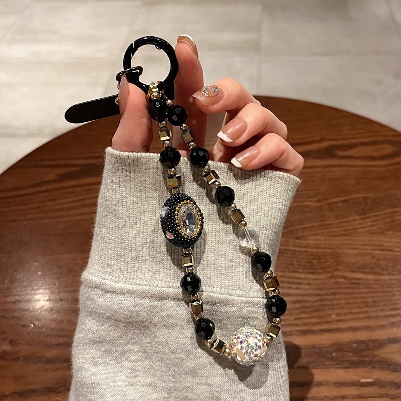 轻奢高级感手机链挂件闪钻千钻高端串珠挂手腕手链挂绳挂链短款珍珠ins小香风大牌时尚固定卡片夹片贴片垫片,3C数码配件,手机挂件/手机链,淘宝优惠券,粉丝福利购,淘宝优惠卷