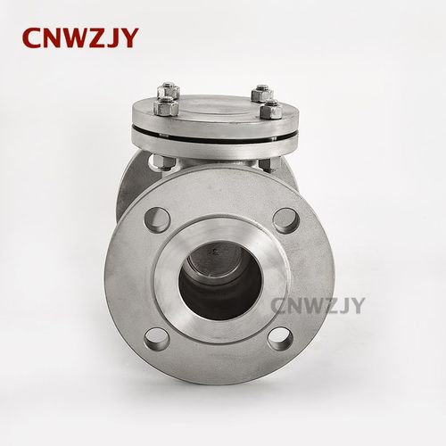 304不锈钢日标旋启式止回阀WCB法兰摇摆式单向逆止阀H44W 10K 20K