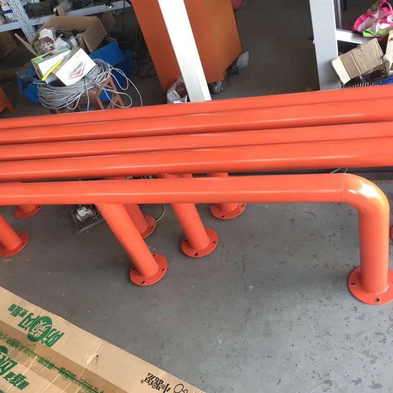 宏祥加油站M型防撞栏 U型挡车杆 加厚龙门杆 防撞Q 护栏 倒U防撞