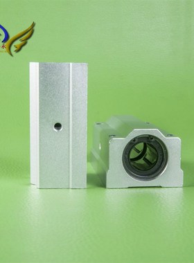 钢保加长直线滑块轴承导轨箱式SCS20 12 30 16 8 25 10 35LUU滑块