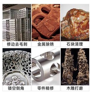 ULEMA气动超声波打磨机省模具抛光锉刀往复修边S研磨工具气动锉刀